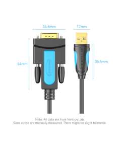 Vention USB to RS232 Serial Adapter Cable