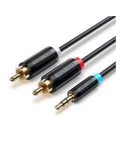 Vention 3.5MM Male to 2-Male RCA Adapter 2M Cable