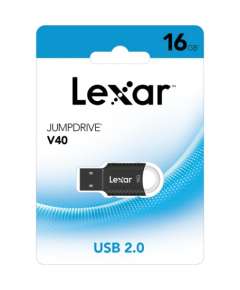 Lexar 16GB  JumpDrive V40 USB 2.0 Flash Drive