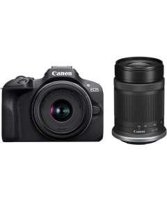 Canon EOS R100 Mirrorless Camera with 18-45mm Lens and 55-210mm Lenses Kit
