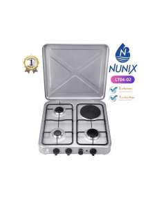Nunix LT04-2  3 Gas 1 Electric Table Top cooker