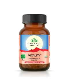 Organic India Vitality 60Capsules Supplement