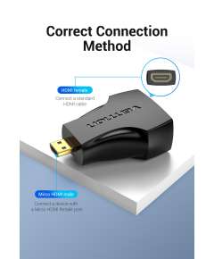 Vention Micro HDMI Male to HDMI Female Adapter