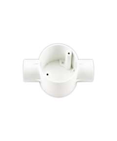Tronic CP JUN2-20-WH 2 Way 20mm Junction Circular Box