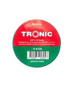 Tronic IT 01GR 10 Yard Green Insulation Tape