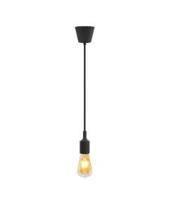 Tronic  PL HO27-BK Hanging E27 Screw Pendant Holder