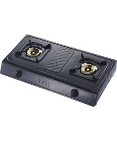 Von VCT2BWGT Table Top 2 Brass Burner