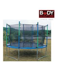 Body Sculpture 168 Inches  Trampoline With Enclosure