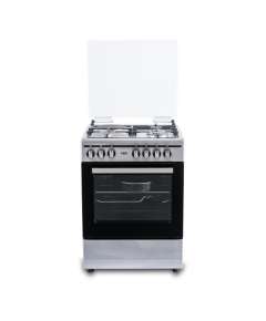 Von VCF663161FSX  3 Gas  1 Electric Cooker
