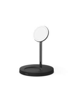 Belkin BoostCharge Pro 2-in-1 15W MagSafe Wireless Charging Stand