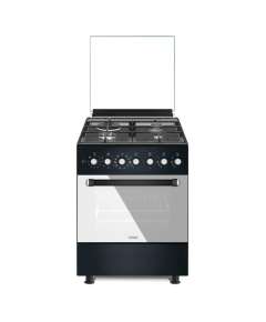 Mika MST6131WE10PB 3 Gas Pool Jet Burners 1 Wok 1 RAPID Hot Plate  Standing Cooker