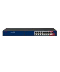 CP Plus CP-ANW-HP16G2F1-N30 16 Port AI PoE  2 Giga and 1 Giga SFP Switch