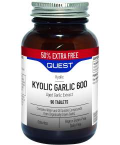 Quest 600mg Kyolic Garlic 90Tablets Supplement