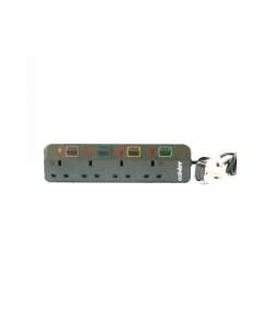 Armco AEE-4WAYB – 4 Way Extension Socket with Surge Protection