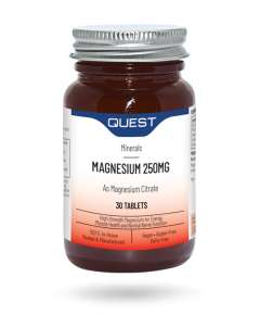Quest 250mg 30Tablets Magnesium Citrate Supplement