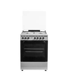 Von VCF664061FSX 4 Gas Electric oven Cast Iron Semi Inox