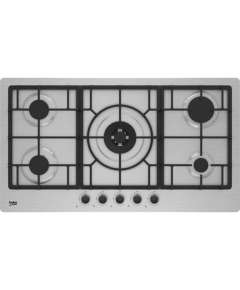 Beko HIMW 95225 90CM SXEL 5 Gas Built In Hob