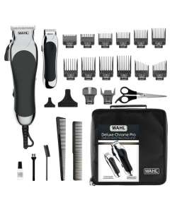 Wahl Deluxe Chrome Pro Grooming Set