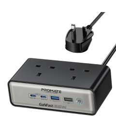 Promate 65W Power Delivery GaNFast charging station