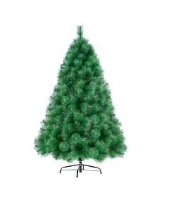 Generic 150cm PET Pine Needle Green Christmas Tree with 100LEDS Lights