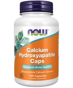 Now Calcium Hydroxyapatite 120Capsules Supplement