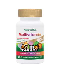 Natures Plus Animal Parade Gold 60 Multivitamin Tablets Supplement