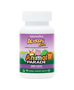 Natures Plus Animal Parade Acidophikidz Children 90 Chewable Tablets Supplements