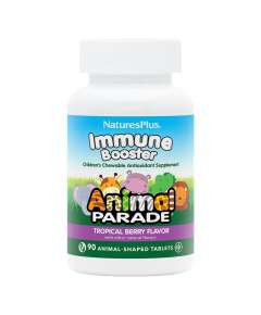Natures Plus Animal Parade Kids Immune Booster 90Chewable Tablets Supplement