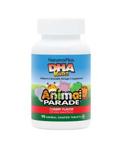 Natures Plus Animal Parade DHA Kidz 90Chewable Children Supplement