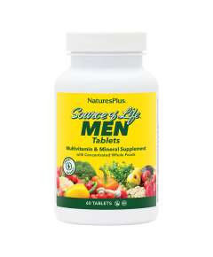 Natures Plus Source of Life Men Multivitamin 60Tablets Supplement