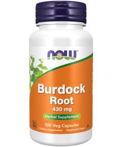 Now 430mg Burdock Root 100Capsules Supplement