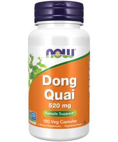 Now 520mg Dong Quai 100Capsules Supplement