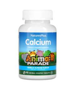 Natures Plus Animal Parade Calcium 90Chewable Tablets Supplement