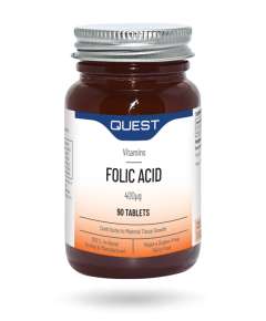Quest 400mcg 90 Folic Acid Tablets