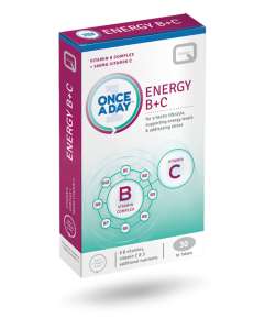 Quest Once A Day Energy B+C 30Tablets Supplement