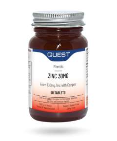Zinc Citrate 30mg 60 Tablets Supplement