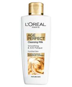 Loreal 200ml Age Perfect Smoothing Milk Cleanser