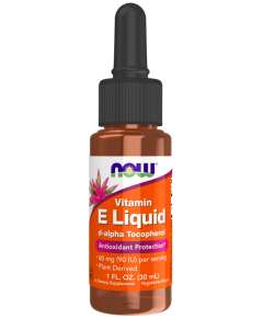 Now 30ml Natural Vitamin E Liquid Supplement
