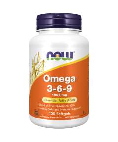 Now 1000mg Omega369 100Softgels Supplement
