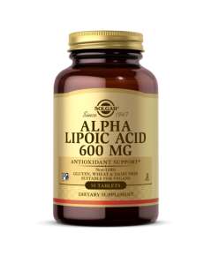 Solgar Alpha Lipoic Acid 600mg Tablets Supplement