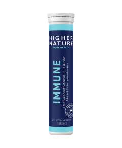 Higher Nature 200mg Immune Effervescent 20Tablets Supplement