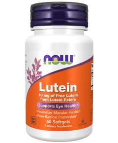 Now 10mg Lutein Esters 60Softgels Supplement