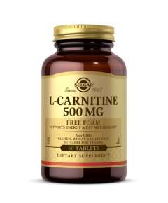 Solgar L-Carnitine 500 mg 60Tablets Supplement