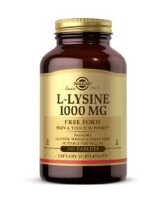 Solgar L-Lysine 1000 mg Tablets Supplement