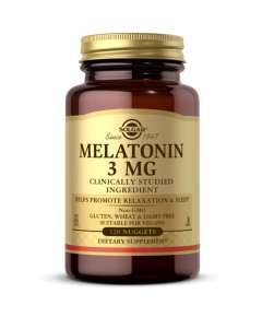 Solgar Melatonin 3 mg 120 Nuggets Supplement