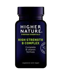 Higher Nature High Strength B Complex 30 Capsules Supplement