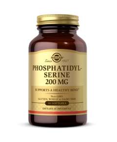 Solgar Phosphatidylserine 200 mg 60 Softgels Sepplement