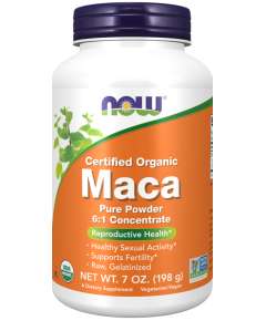 Now 198g Maca Pure Powder Supplement