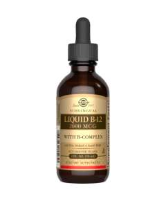 Solgar Liquid B-12 2000 mcg with B-Complex Supplement