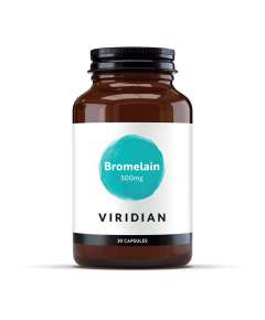 Viridian Bromelain 500mg 30Capsules Supplement
